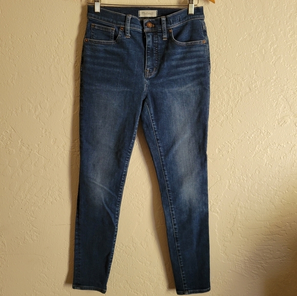 Madewell 9" Mid-Rise Skinny Jean Size 28 - Picture 1 of 8